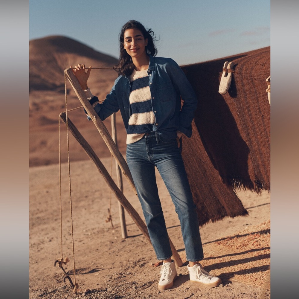 Madewell Mid-rise Classic Straight Jeans